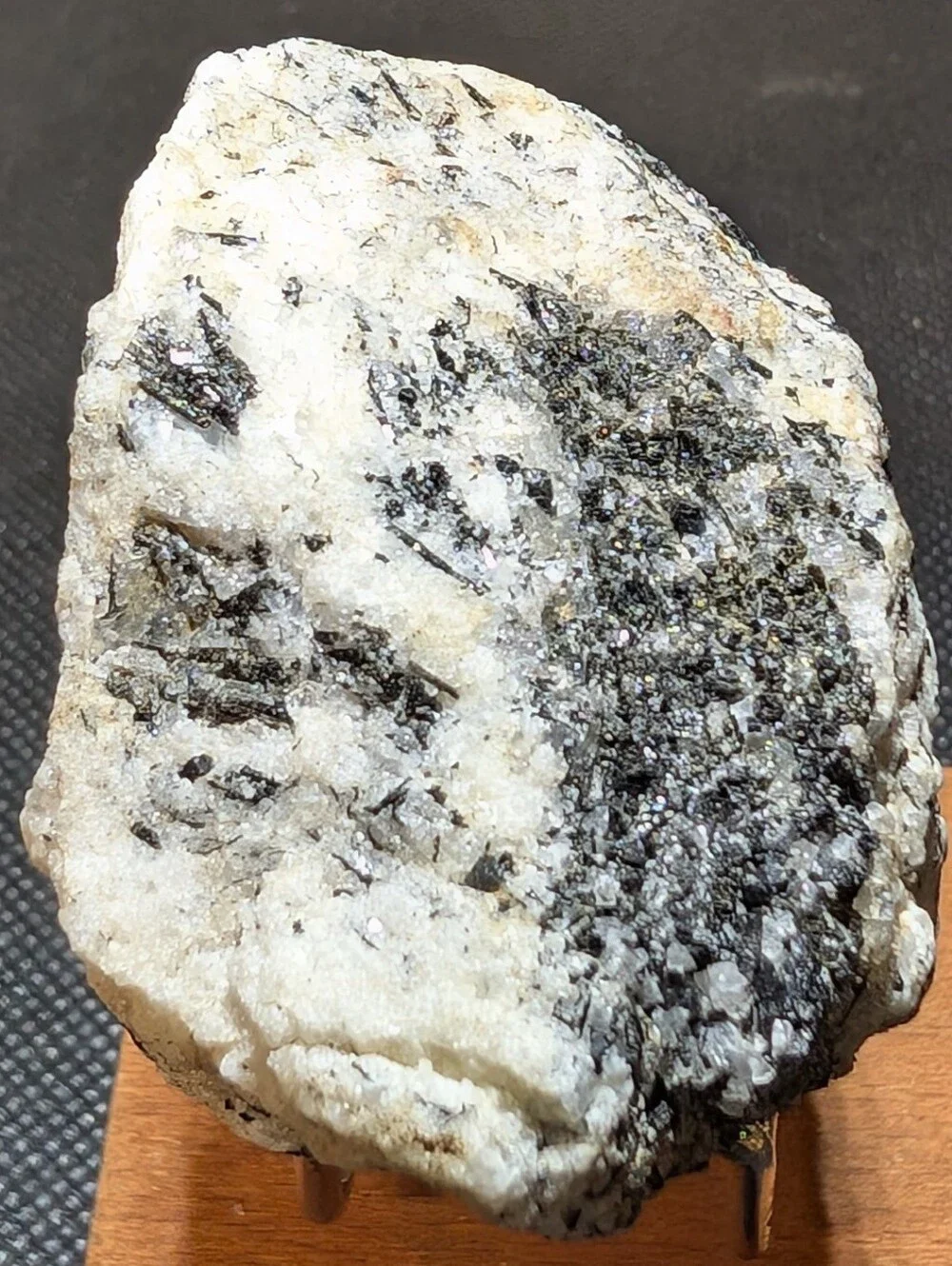 Raw Black Tourmaline In Quartz Specimen